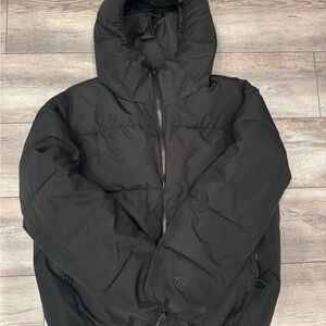 Men's Black Puffer Jacket
